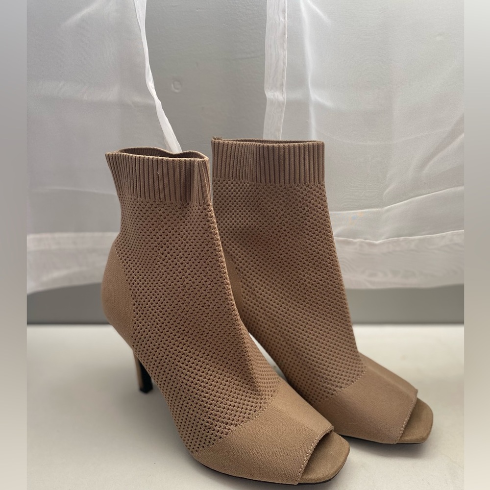Brown booties